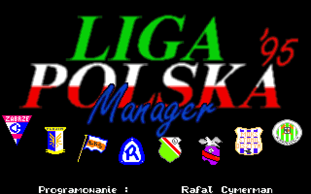Liga Polska Manager '95 Screenshot (Official site)
