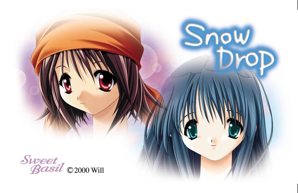 Snow Drop Wallpaper (Publisher's website, 2002): Kyoka-chan & Shizuka-chan