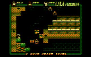 Lala: Prologue Screenshot (The Mojon Twins product page (Amstrad CPC version))