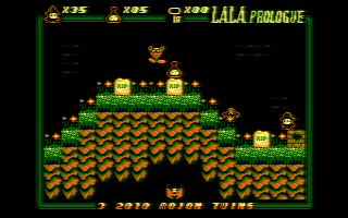 Lala: Prologue Screenshot (The Mojon Twins product page (Amstrad CPC version))