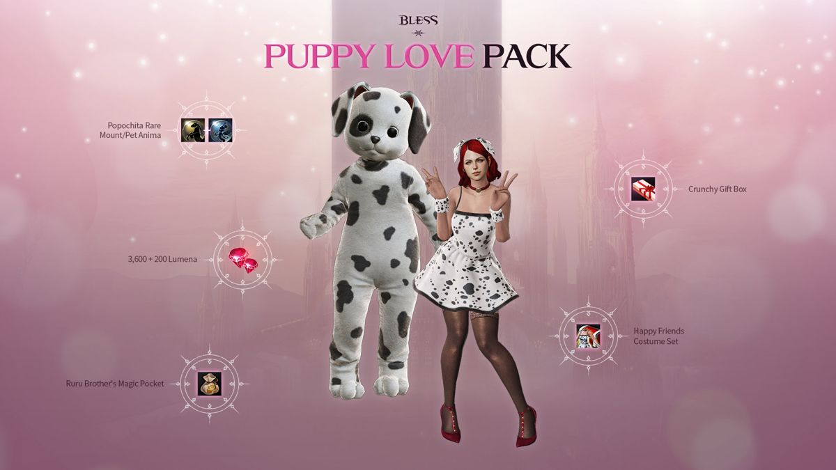 Bless Online: Puppy Love Pack Screenshot (Steam)