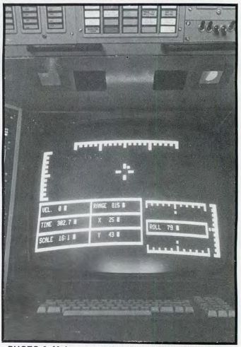 SFS Walletsize: Spaceship Simulator Other (Byte Magazine Vol. 3 No. 02 February 1977): Main screen showing docking simulation Hardware photograph