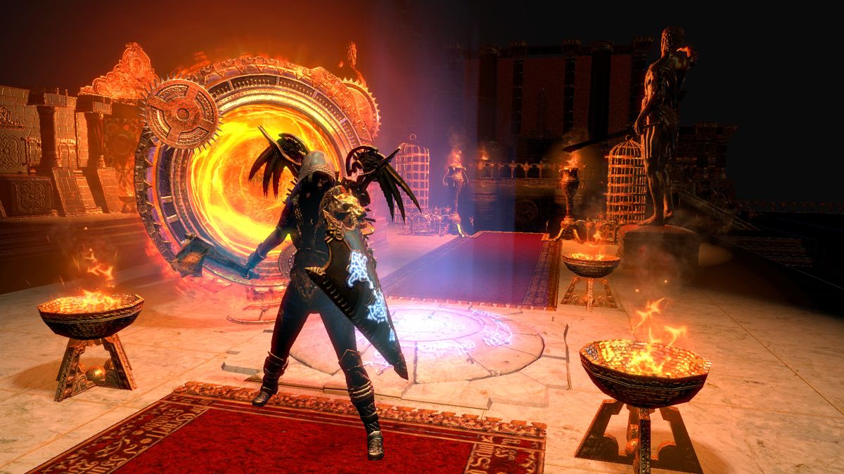 Path of Exile official promotional image MobyGames