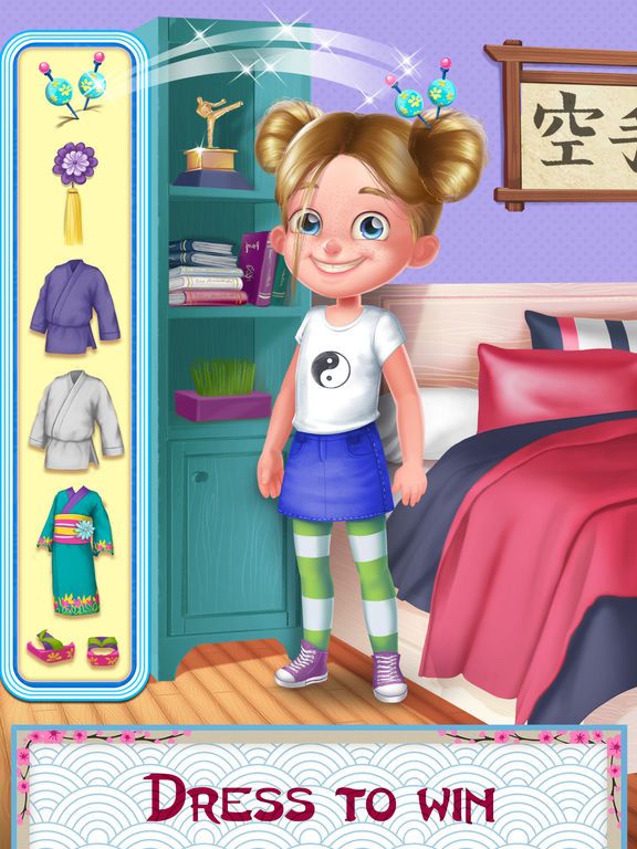 Karate Girl vs. School Bully official promotional image MobyGames