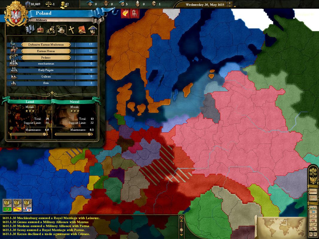 Europa Universalis III: Complete Screenshot (Steam)