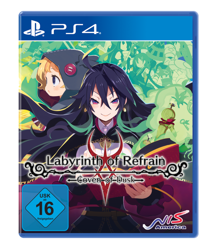 Labyrinth of Refrain: Coven of Dusk Other (Official NIS promo images): Official PS4 cover packshot.