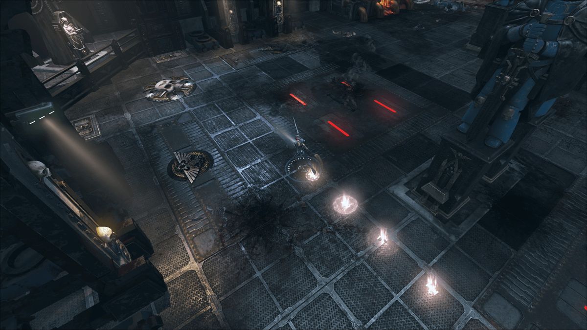 Warhammer 40,000: Inquisitor - Martyr: Seal of Inquisition Footprints Screenshot (Steam)