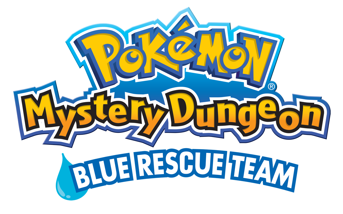 Pokémon Mystery Dungeon: Blue Rescue Team Logo (Nintendo E3 2006 Press CD)