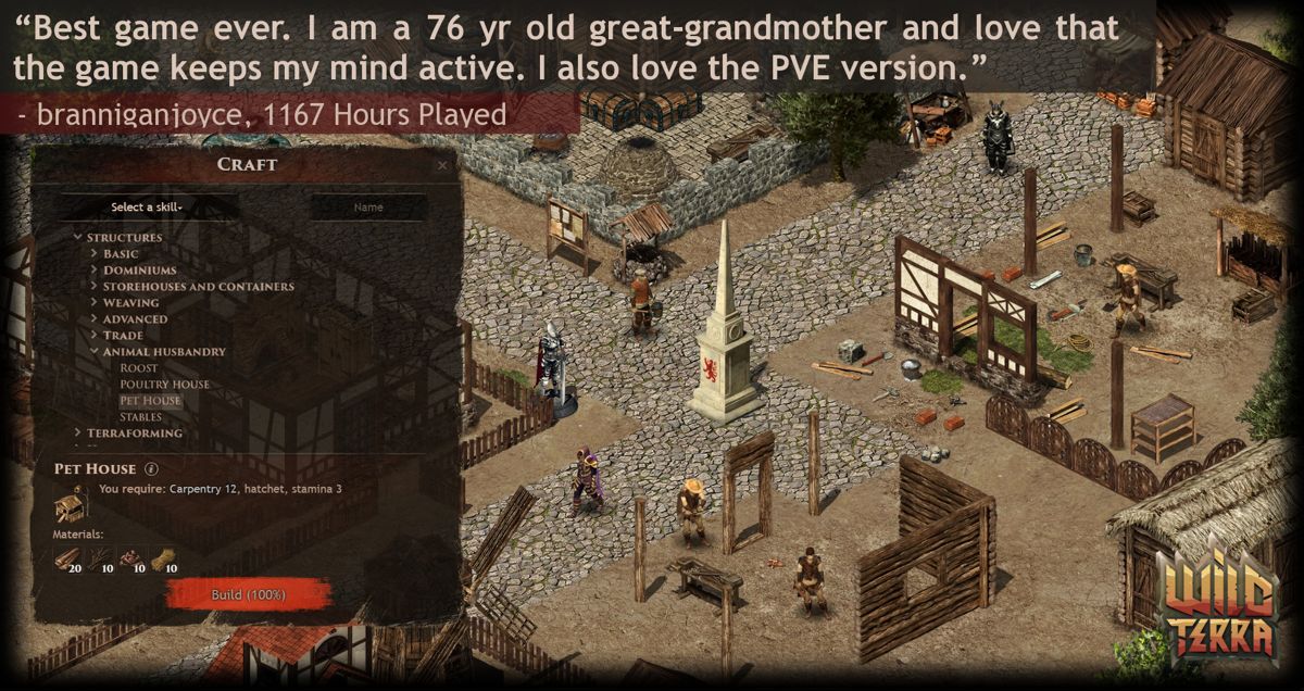 Wild Terra Online: Regent Pack Screenshot (Steam)