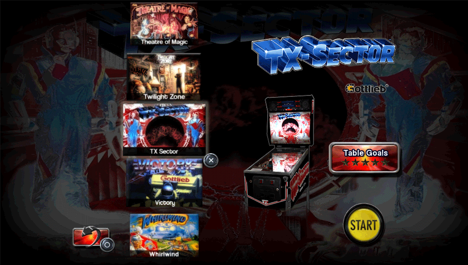 The Pinball Arcade: Pro Upgrade - TX-Sector Screenshot (PlayStation Store)