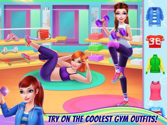Fitness Girl: Studio Coach Screenshot (iTunes Store)
