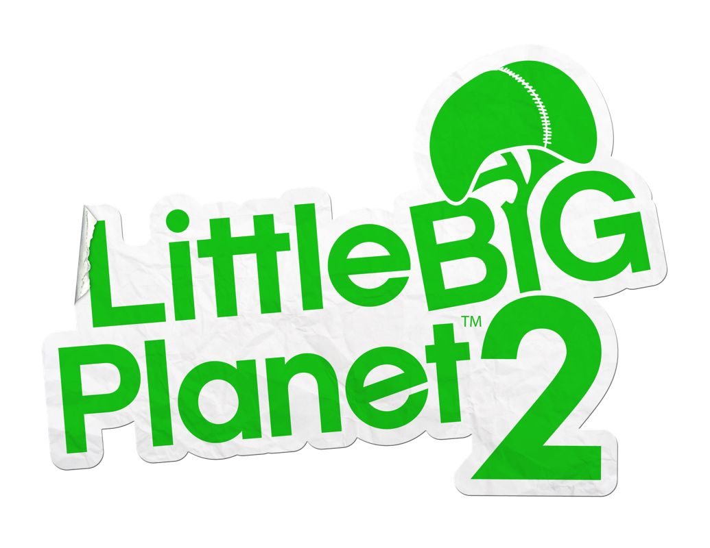 LittleBigPlanet 2 Logo (LittleBigPlanet 2 Fansite Kit): Stacked