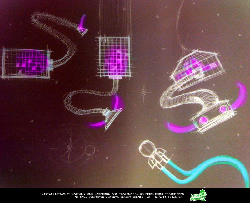 LittleBigPlanet 2 Concept Art (LittleBigPlanet 2 Fansite Kit): Negativatron