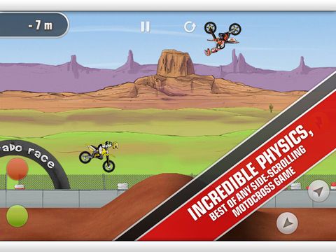 Mad Skills Motocross Screenshot (iTunes Store)