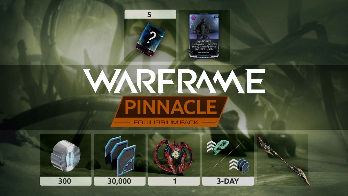 Warframe: Pinnacle Equilibrium Pack Screenshot (Steam)