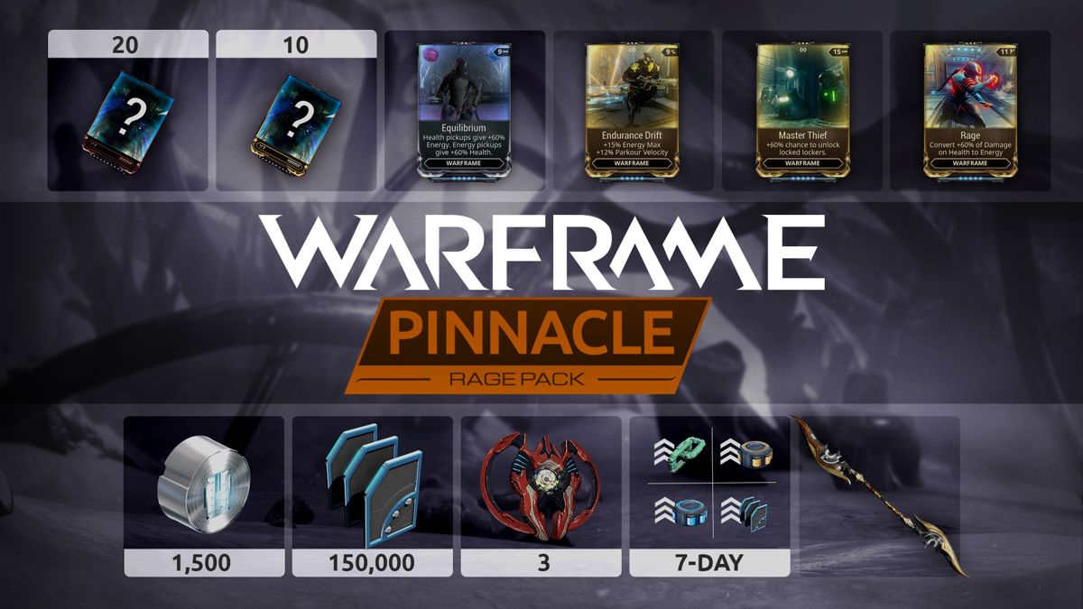 Warframe: Pinnacle Rage Pack Screenshot (Steam)