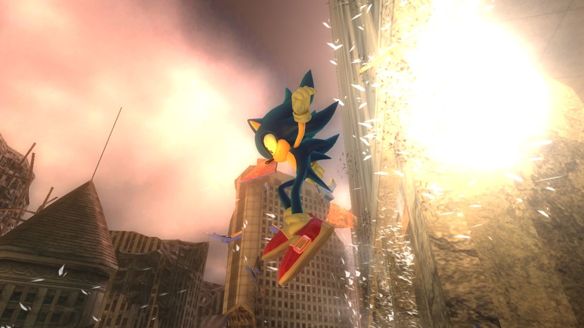 Sonic the Hedgehog Screenshot (Sega GC 2006 EPK): Explode