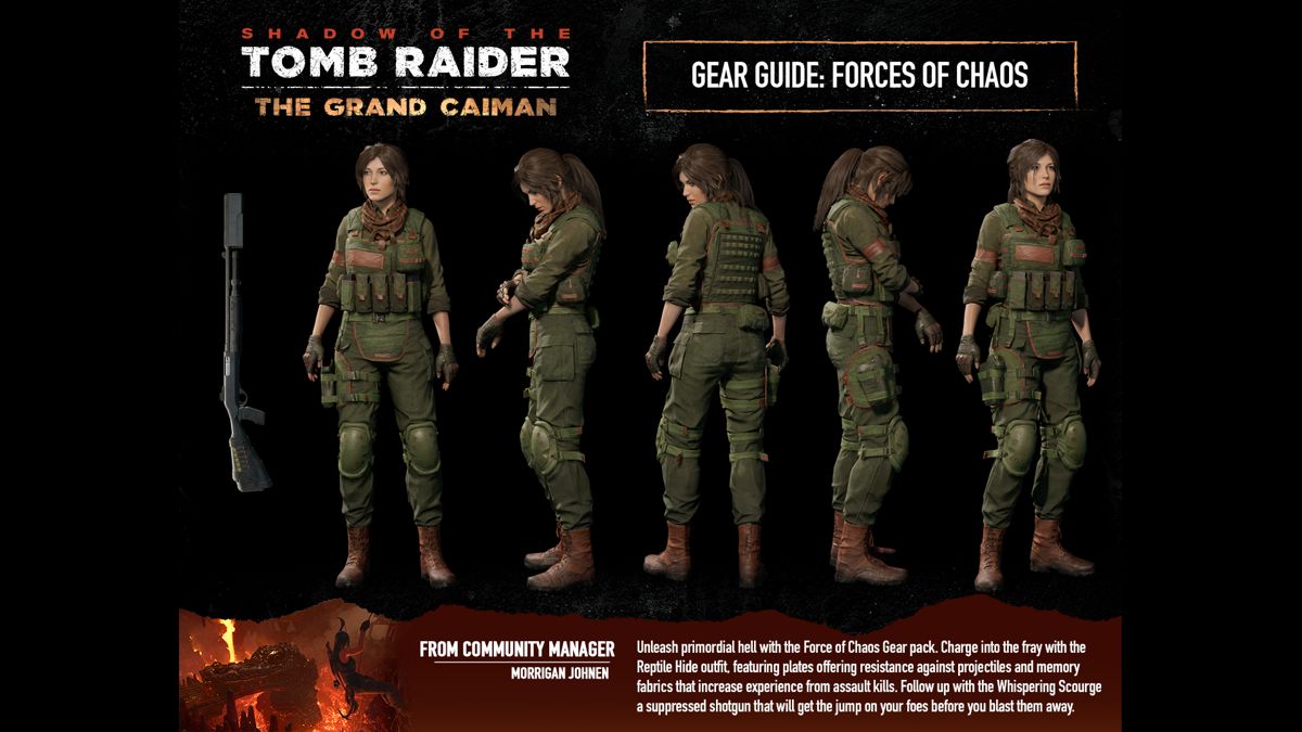 Shadow of the Tomb Raider: Force of Chaos Gear Screenshot (Steam)