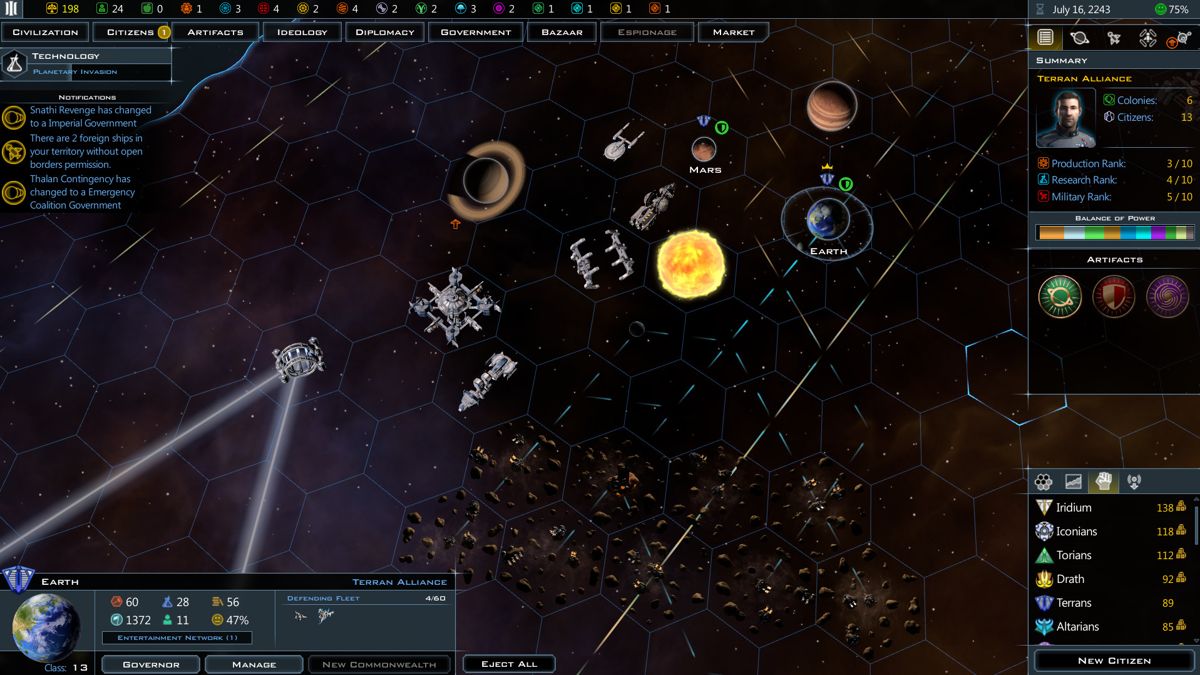Galactic Civilizations III: Retribution Screenshot (Steam)