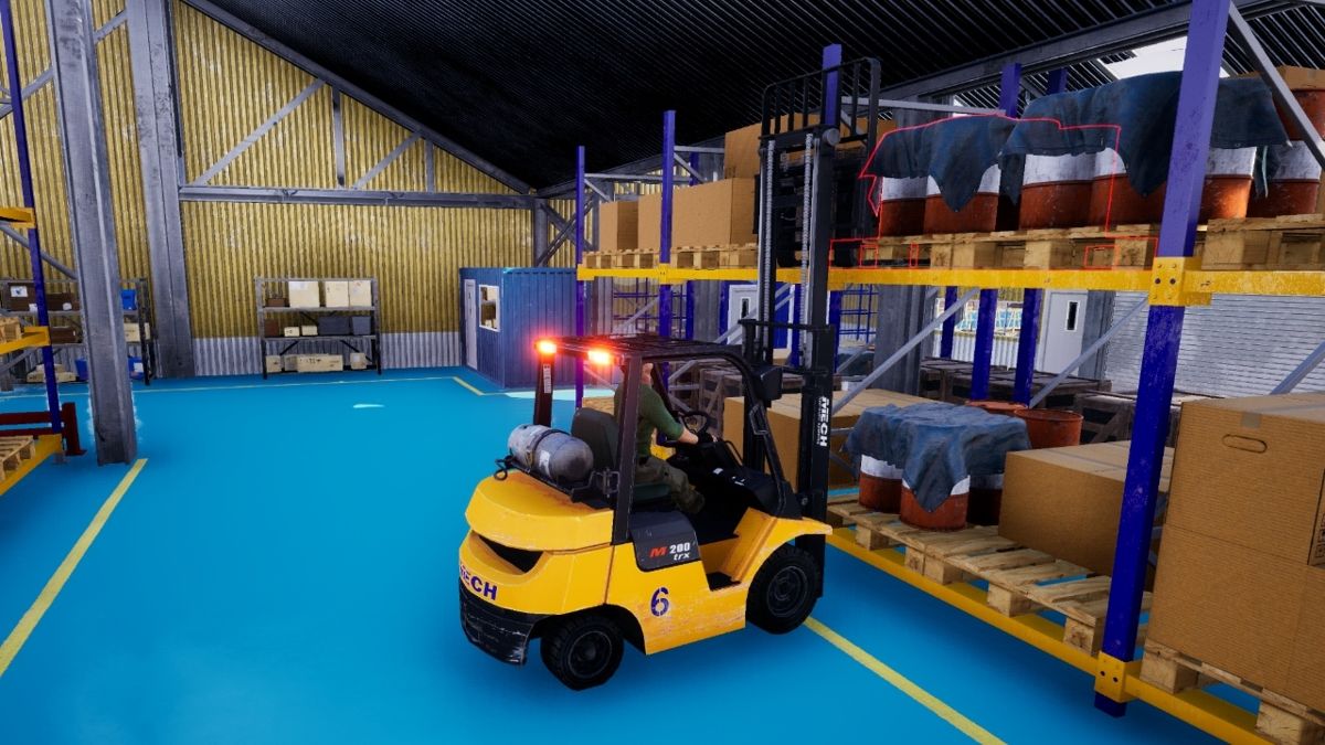 Forklift: The Simulation Screenshot (Nintendo.com)
