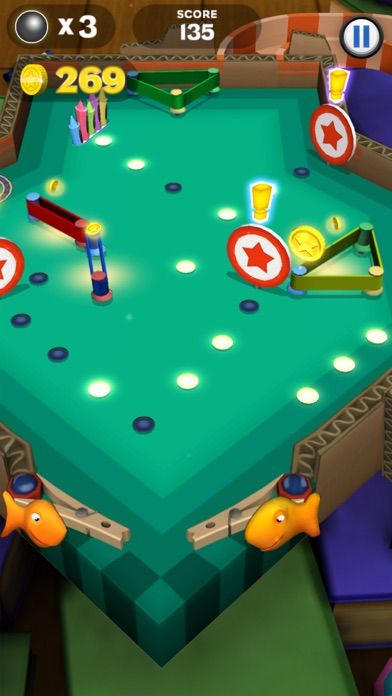 Goldfish Pinball Blast Screenshot (iTunes Store)