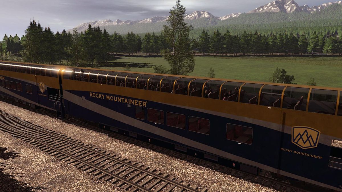 Trainz 2019: Canadian Rocky Mountains - Golden, BC Screenshot (Steam)