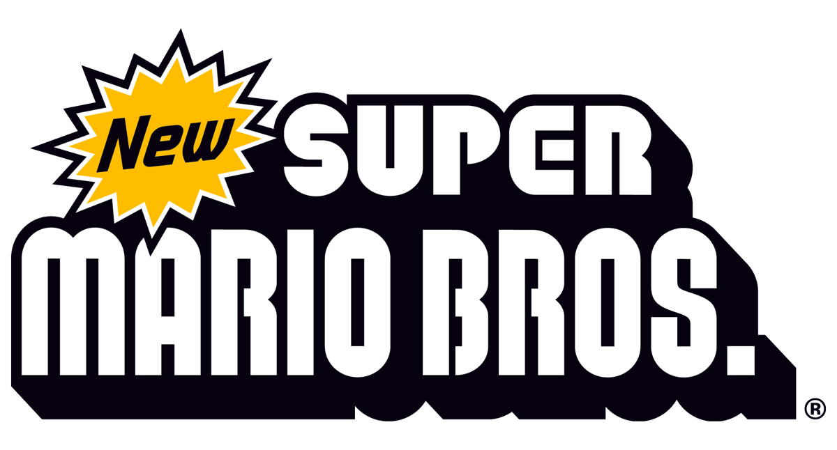 New Super Mario Bros. Logo (Nintendo E3 2006 Press CD)