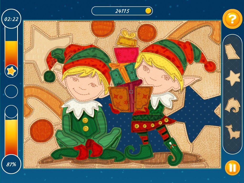 Christmas Mosaic Puzzle Screenshot (Steam)