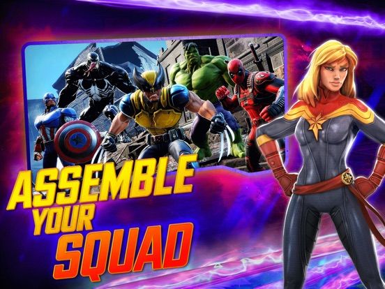 Marvel Strike Force recebe uma atualização do segundo aniversário