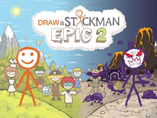 Draw a Stickman: Epic 2 Screenshot (iTunes Store)