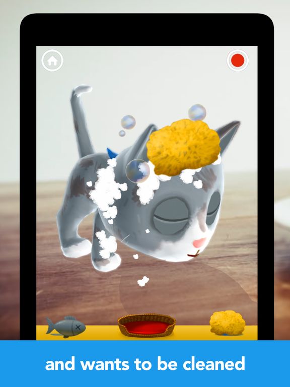 Fiete Cats AR Screenshot (iTunes Store)