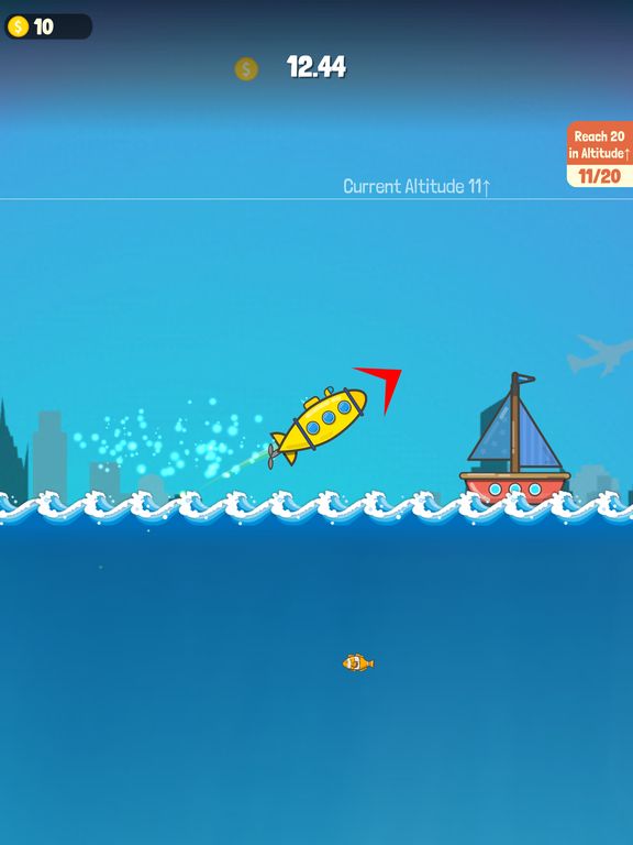 Submarine Jump! Screenshot (iTunes Store)