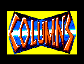 Columns Screenshot (Computer EmuZone product page): loading screen (amstrad)