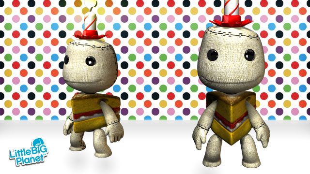LittleBigPlanet: Limited Edition Birthday Cake Costume Screenshot (PlayStation Store)