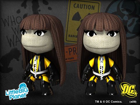 LittleBigPlanet: Watchmen - Silk Spectre Costume Screenshot (PlayStation Store)