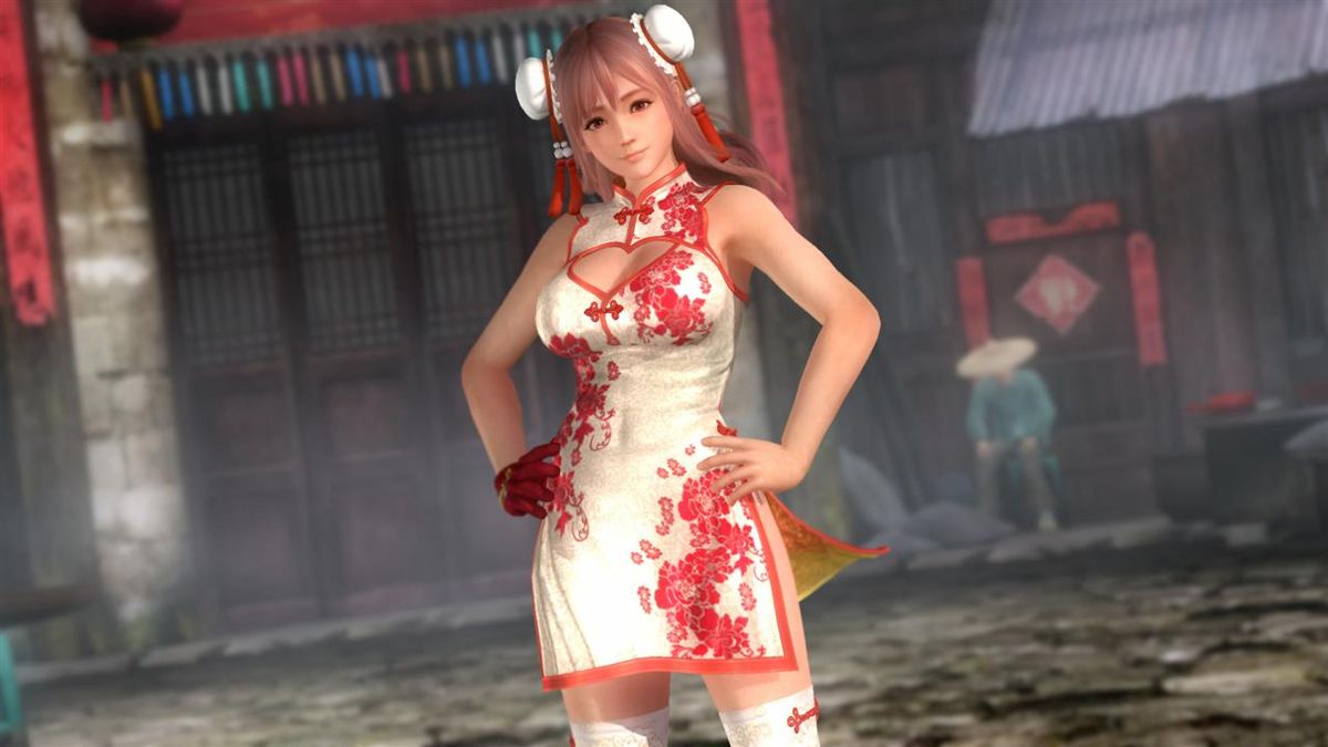 Dead or Alive 5: Last Round - Alluring Mandarin Dress: Honoka official  promotional image - MobyGames