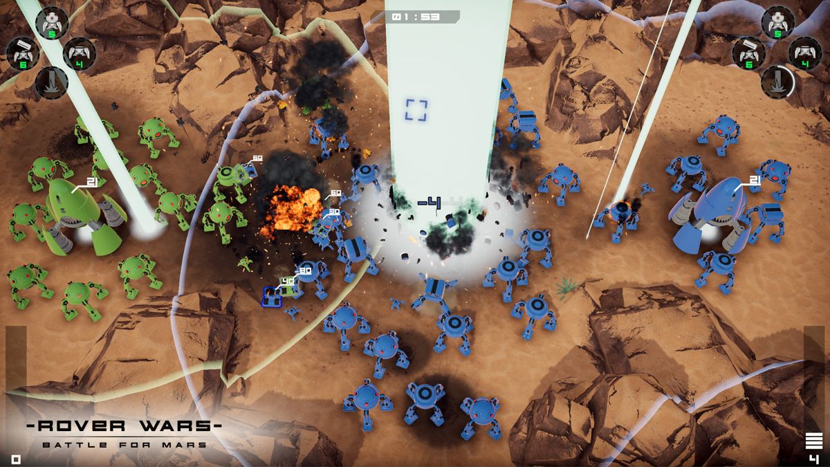 Rover Wars: Battle for Mars Screenshot (Steam)