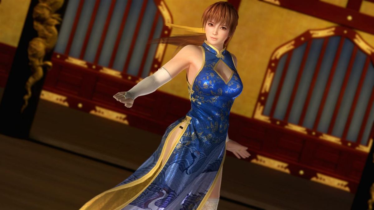 Dead or Alive 5: Last Round - Alluring Mandarin Dress: Kasumi Screenshot (PlayStation Store)