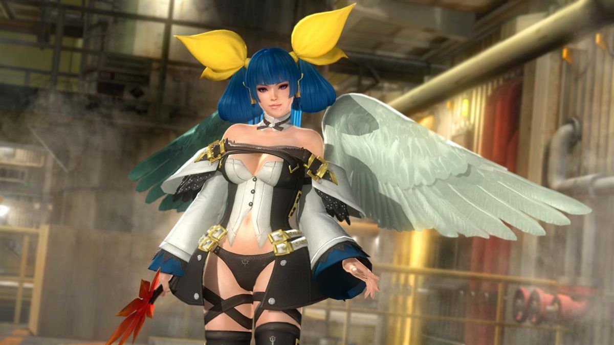 Dead or Alive 5: Last Round - Arc System Works Mashup: Nyotengu & Dizzy  official promotional image - MobyGames