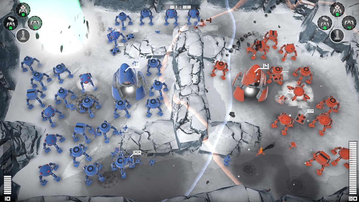 Rover Wars: Battle for Mars Screenshot (Nintendo.com)