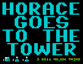 Horace Goes to the Tower Screenshot (The Mojon Twins product page)