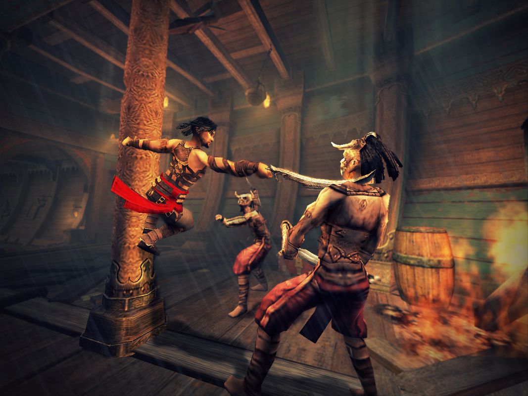 Prince of Persia: Warrior Within Screenshot (Ubisoft Product Catalog 2004-2005 CD-ROM): Prince of Persia 2 Use Environments