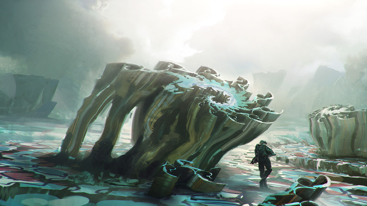 Halo 5: Guardians Other (Official Xbox Live achievement art): Take a Hike