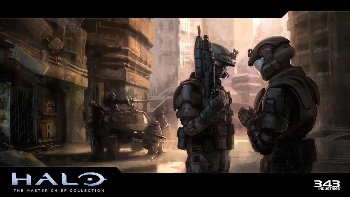 Halo: The Master Chief Collection - Halo 3: ODST Other (Official Xbox Live achievement art): An Artist's Canvas