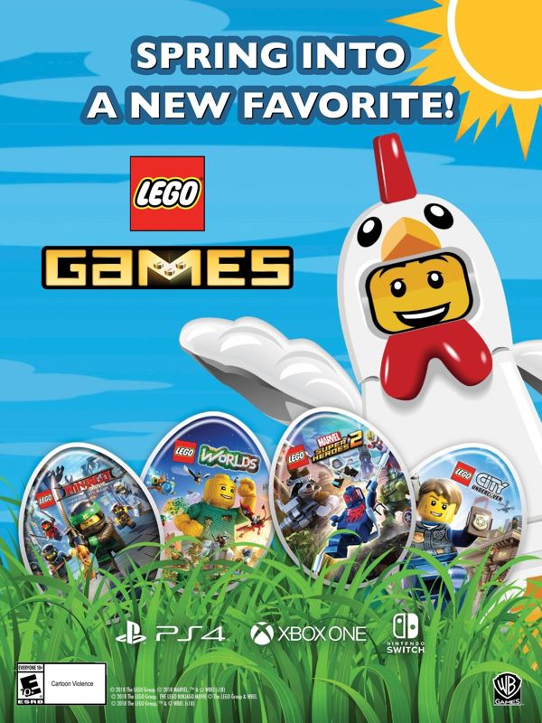 LEGO Marvel Super Heroes 2 Magazine Advertisement (Magazine Advertisements): Walmart GameCenter (US), Issue 56 (2018) Page 15