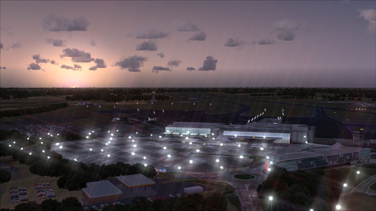 Microsoft Flight Simulator X: Steam Edition - Newcastle Airport Screenshot (Steam)