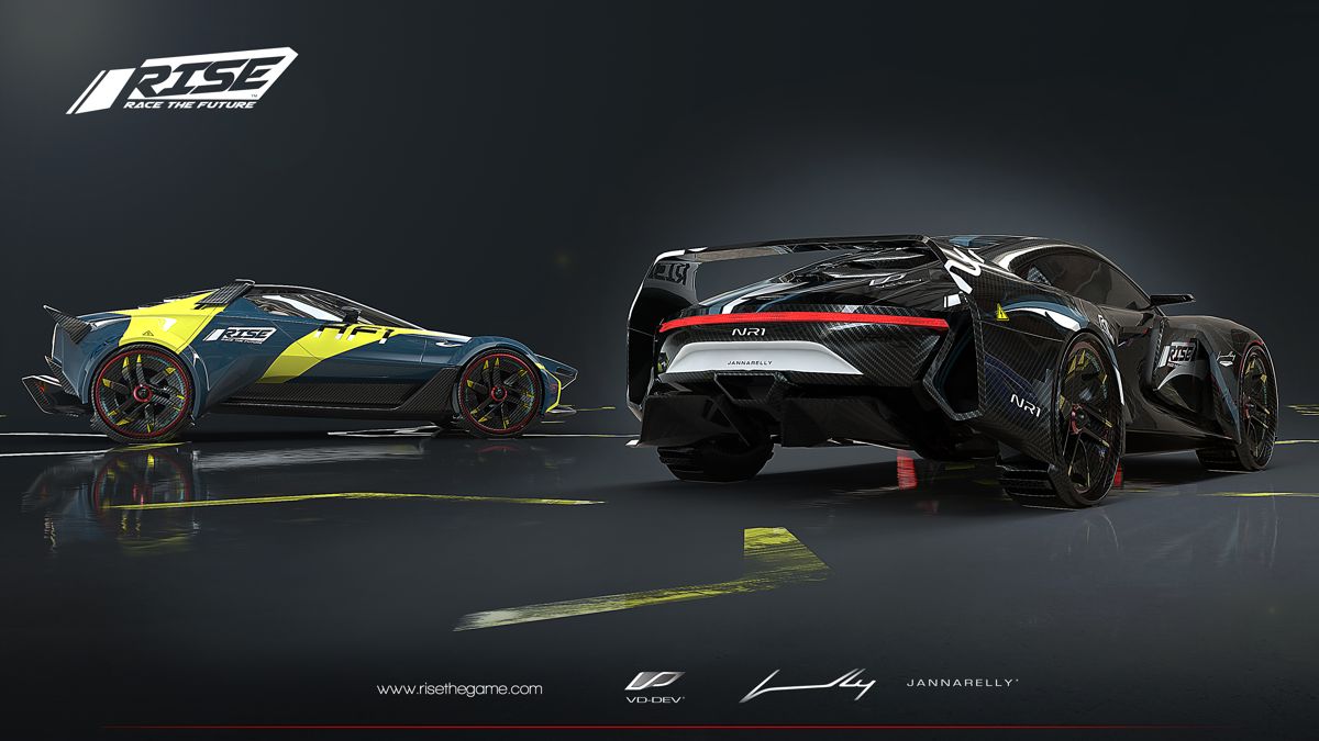 Rise: Race the Future Concept Art (Official Presskit, 2019 - Concept Art): Cars Rise 5