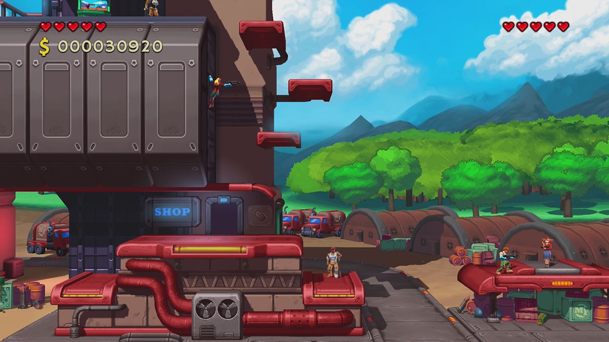 Mechstermination Force Screenshot (Nintendo.com)