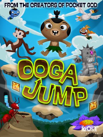 Pocket God: Ooga Jump Screenshot (iTunes Store)