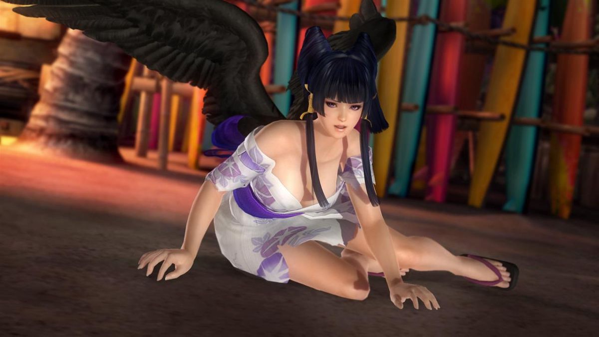 Dead or Alive 5: Last Round - Summer Festival Costume: Nyotengu official  promotional image - MobyGames